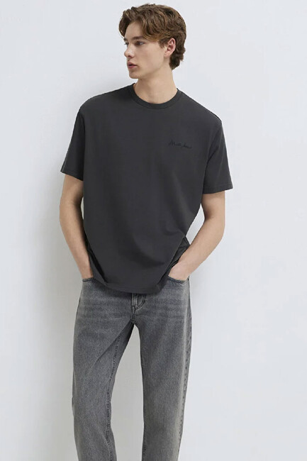 Erkek Mavi Jeans Tişört 0612733-70092 Siyah (3)