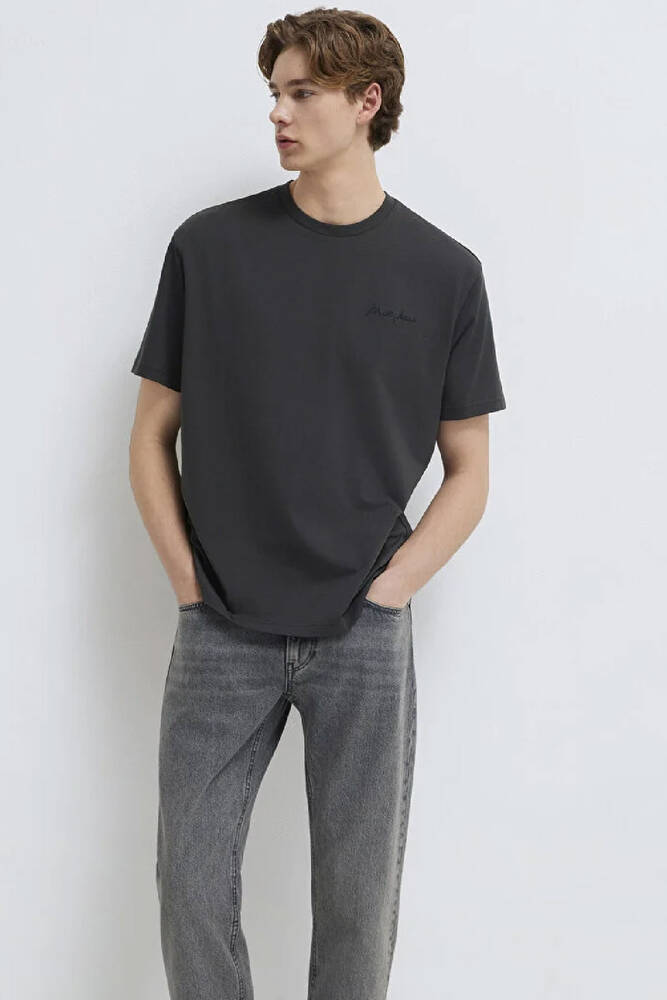 Erkek Mavi Jeans Tişört 0612733-70092 Siyah 