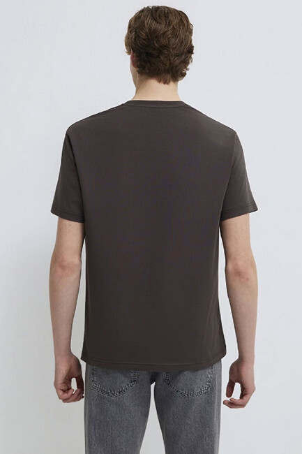 Erkek Mavi Jeans Tişört 0612733-70219 Siyah - Thumbnail