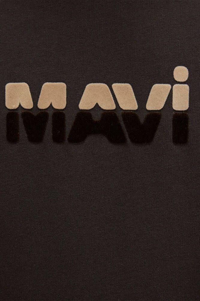 Erkek Mavi Kapüşonlu Sweat 0S10395-70219 Kahve 