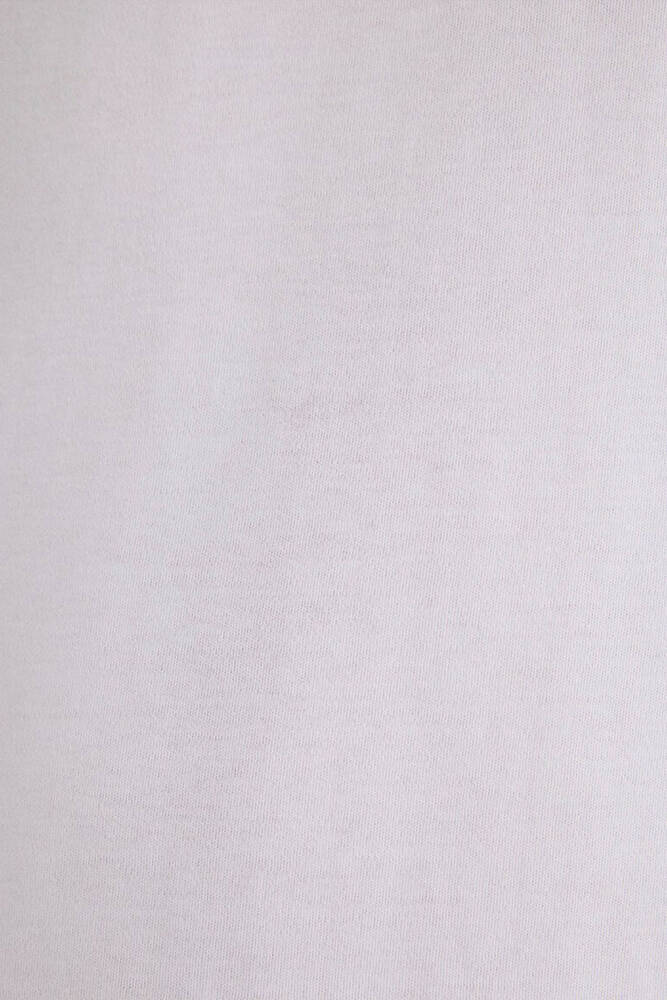 Erkek Mavi Logo Baskılı Basic Tişört 0610360-620 Beyaz 