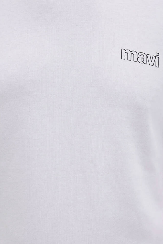 Erkek Basic Tişört 0610360-620 Beyaz 