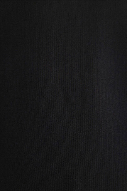 Erkek Mavi Logo Baskılı Basic Tişört 0610360-900 Siyah - Thumbnail