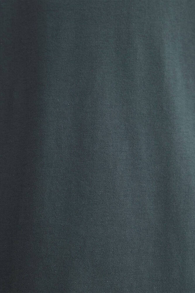 Erkek Mavi Logo Tişört 0611711-71598 Yeşil 