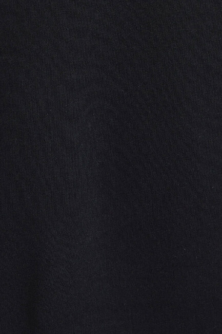 Erkek Mavi Logo Tişört 0611711-900 Siyah - Thumbnail