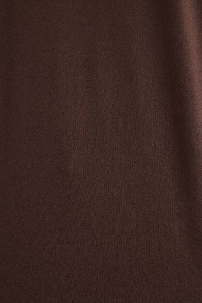 Erkek Mavi Logo Tişört 0611714-88067 Kahve 