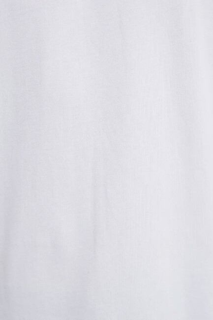 Erkek Mavi Logo Tişört 0611807-620 Beyaz - Thumbnail