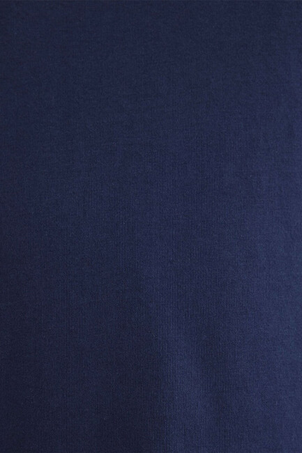 Erkek Mavi Logo Tişört 066842-70758 Lacivert - Thumbnail