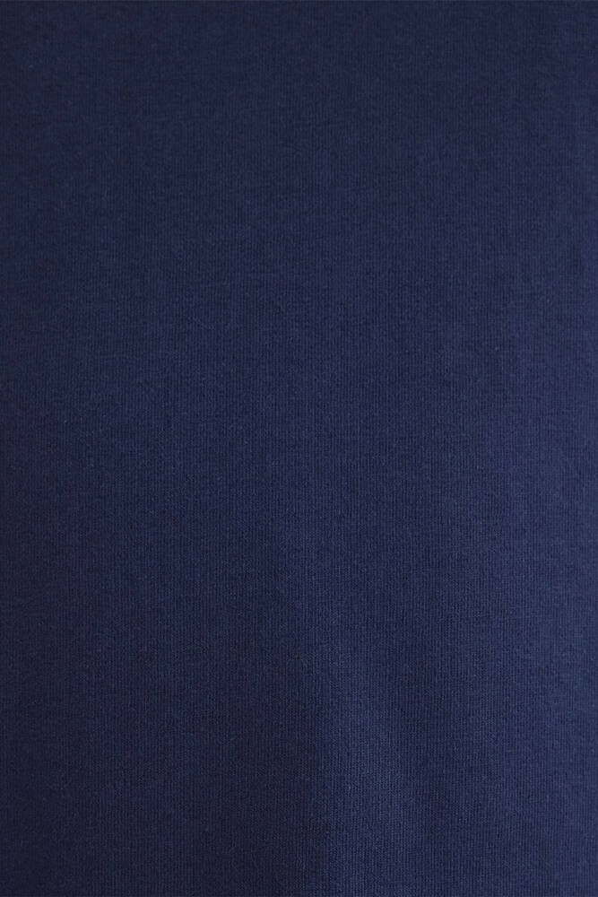 Erkek Mavi Logo Tişört 066842-70758 Lacivert 
