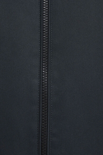 Erkek Mavi Nakışlı Ceket 0110774-71379 Siyah - Thumbnail