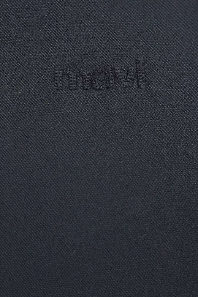 Erkek Mavi Nakışlı Ceket 0110774-71379 Siyah 