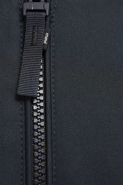 Erkek Mavi Nakışlı Ceket 0110774-71379 Siyah - Thumbnail