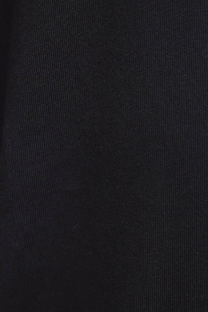 Erkek Mavi Nakışlı Tişört 0613130-900 Siyah 