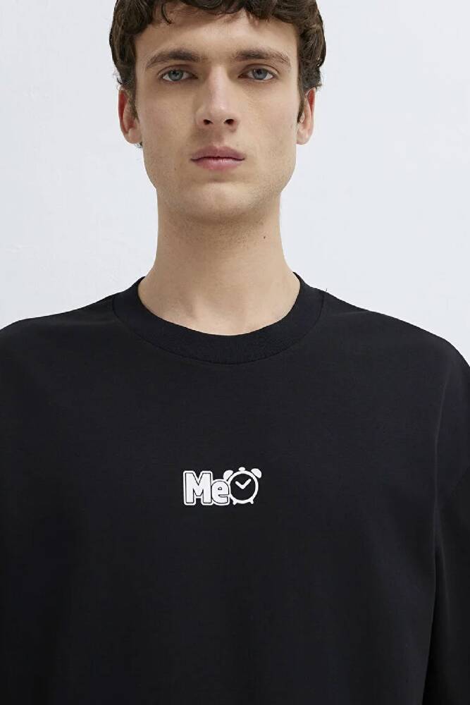 Erkek Me Tıme Tişört 0613377-900 Siyah 