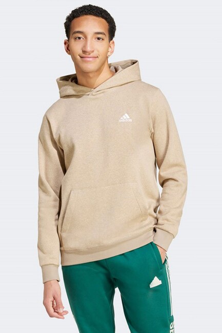 Erkek Mel Kapüşonlu Sweat IY6615 Bej (1)