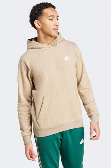 Erkek Mel Kapüşonlu Sweat IY6615 Bej (3)