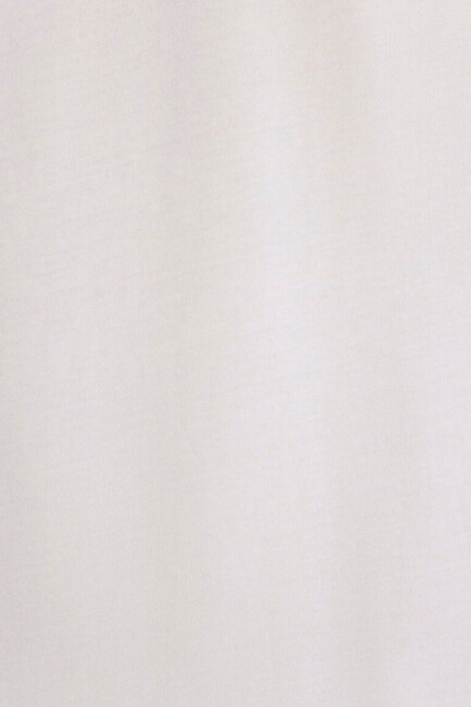 Erkek Miav Baskılı Tişört 0611704-620 Beyaz - Thumbnail