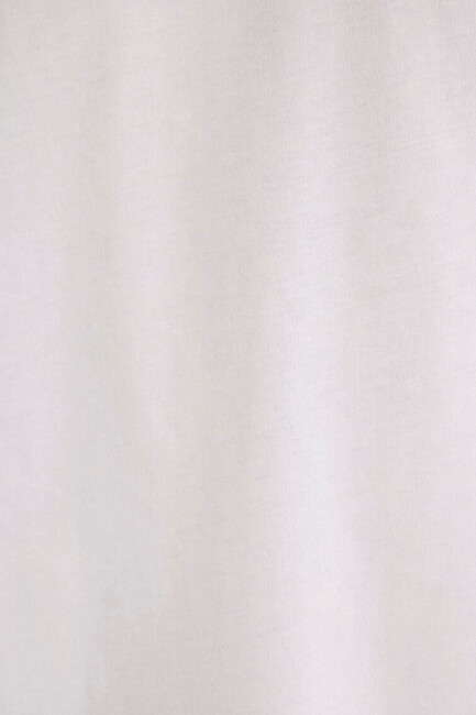 Erkek Miav Baskılı Tişört 067153-602 Beyaz - Thumbnail