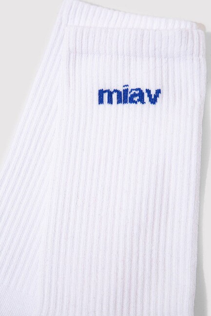 Erkek Miav Soket Çorap 0911440-620 Beyaz (2)