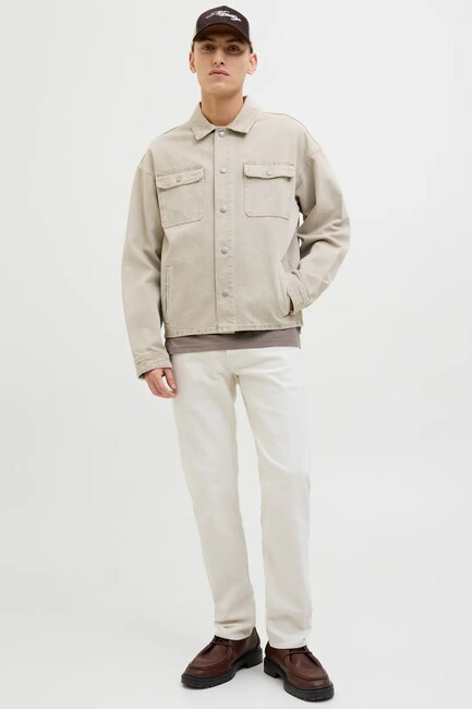 Erkek Mıke Jean Pantolon 12273537 Ekru (1)