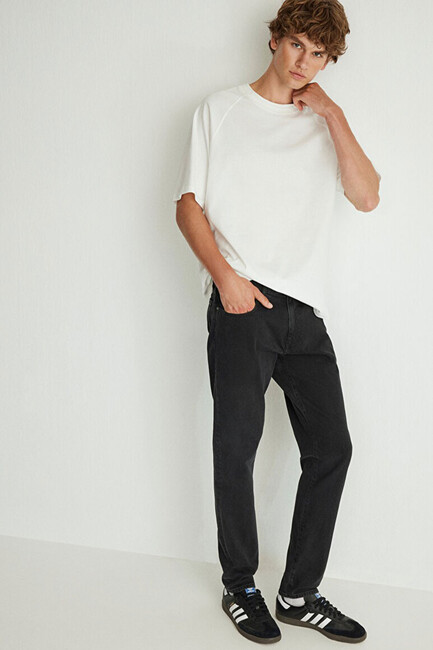 Erkek Milan 90's Comfort Jean Pantolon 0081082175 Gri (2)