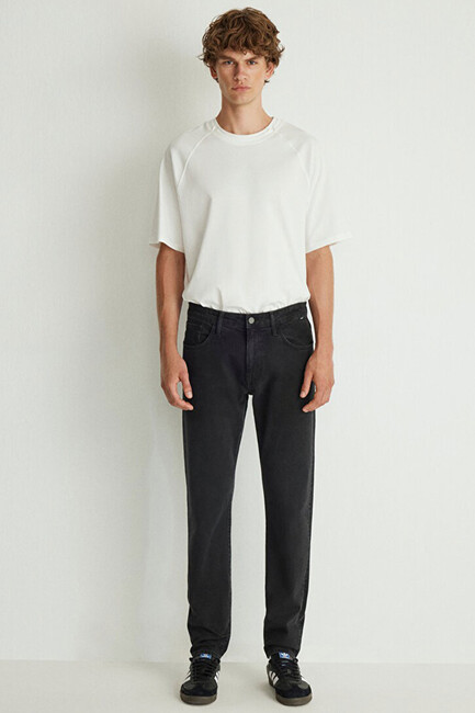 Erkek Milan 90's Comfort Jean Pantolon 0081082175 Gri (3)