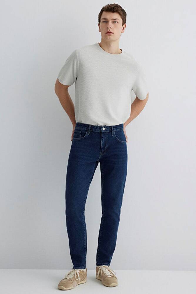 Erkek Milan 90'S Street Jean Pantolon 0081088524 Lacivert 