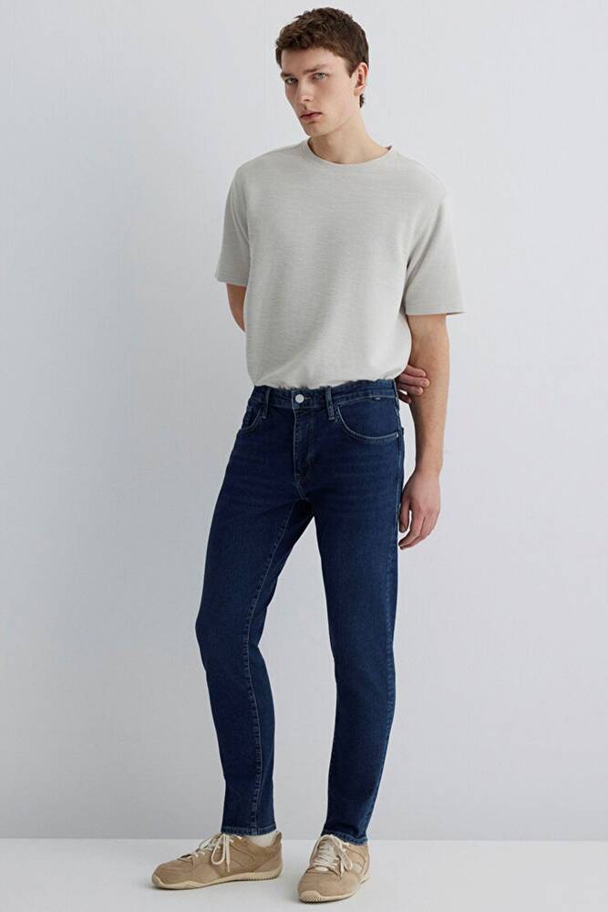 Erkek Milan 90'S Street Jean Pantolon 0081088524 Lacivert 