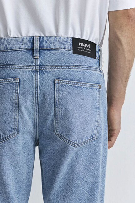 Erkek Milan Classic Jean Pantolon 0081089773 Mavi - Thumbnail