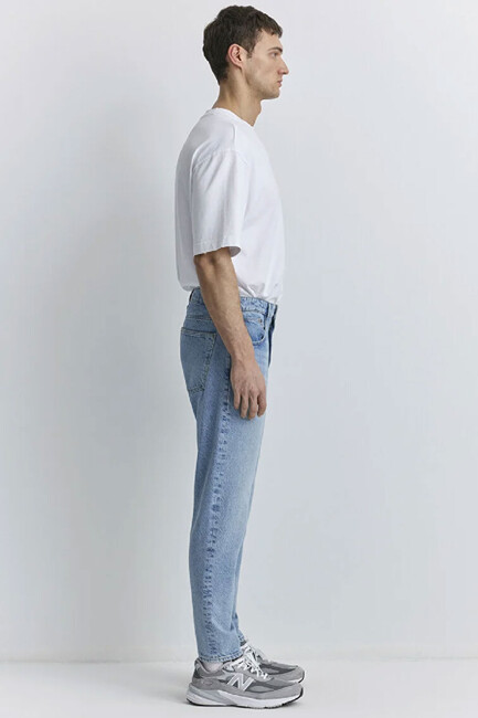 Erkek Milan Classic Jean Pantolon 0081089773 Mavi - Thumbnail