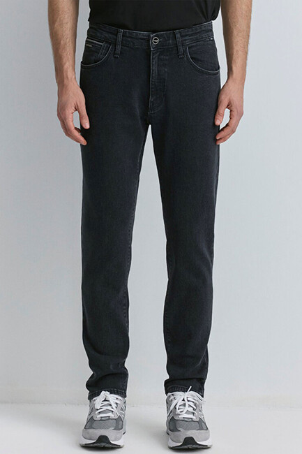 Erkek Milan Mavi Black Jean Pantolon 0081089340 Gri - Thumbnail