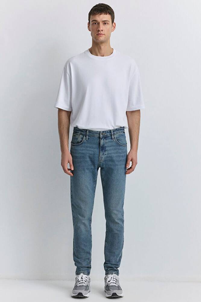 Erkek Milan Mavi Black Jean Pantolon 0081089344 Mavi 