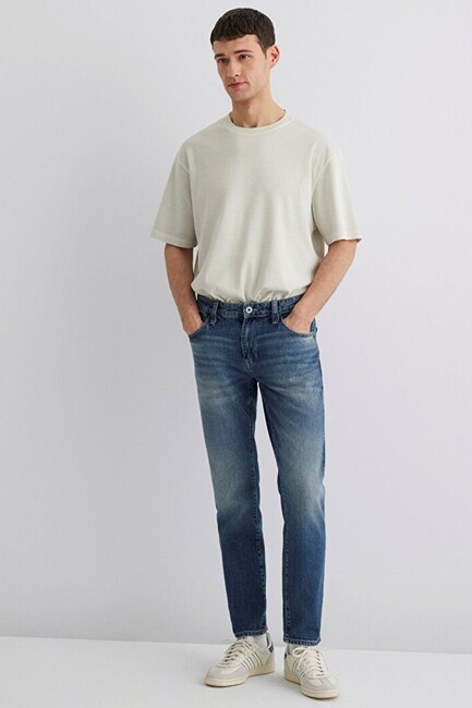 Erkek Milan Mavi Pro Jean Pantolon 0081089655 Mavi (3)