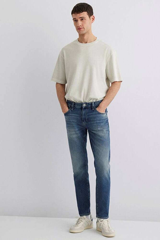 Erkek Milan Mavi Pro Jean Pantolon 0081089655 Mavi 