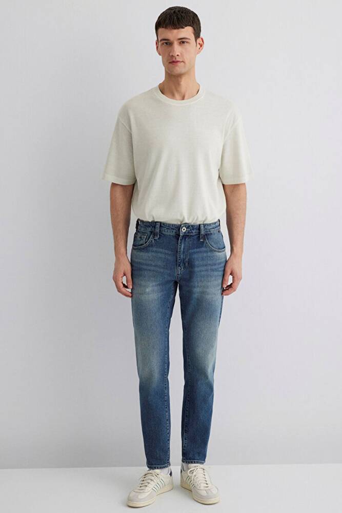 Erkek Milan Mavi Pro Jean Pantolon 0081089655 Mavi 