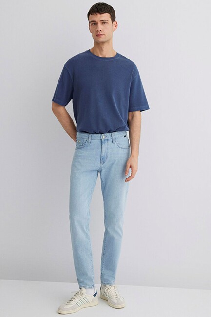 Erkek Milan Premium Blue Jean Pantolon 0081089804 Mavi (1)