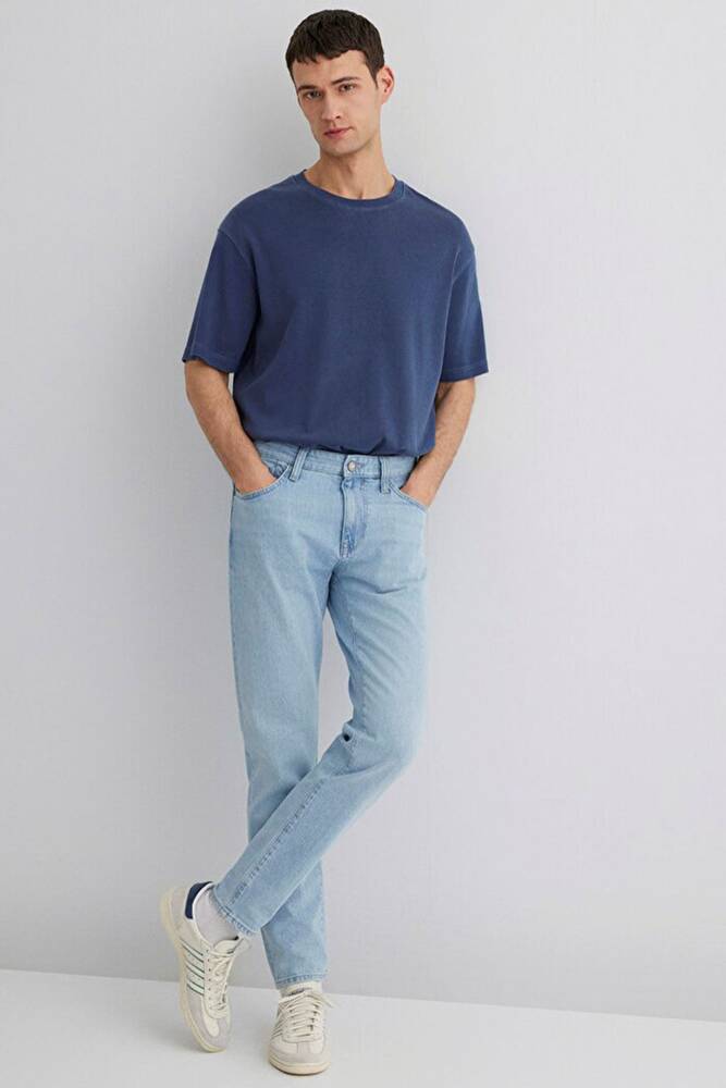Erkek Milan Premium Blue Jean Pantolon 0081089804 Mavi 