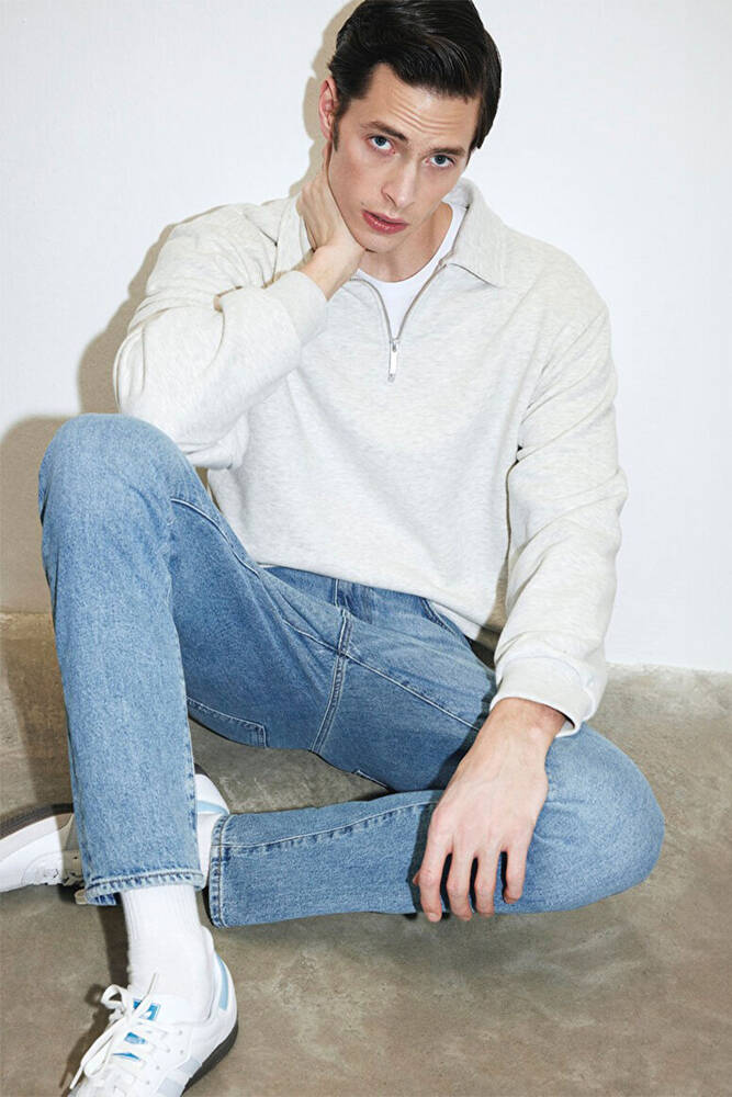 Erkek Milan Premium Jean Pantolon 0081083030 Mavi 