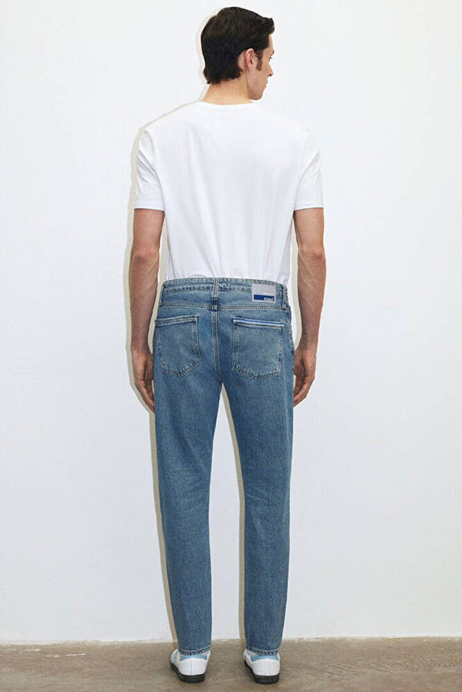Erkek Milan Premium Jean Pantolon 0081083030 Mavi 