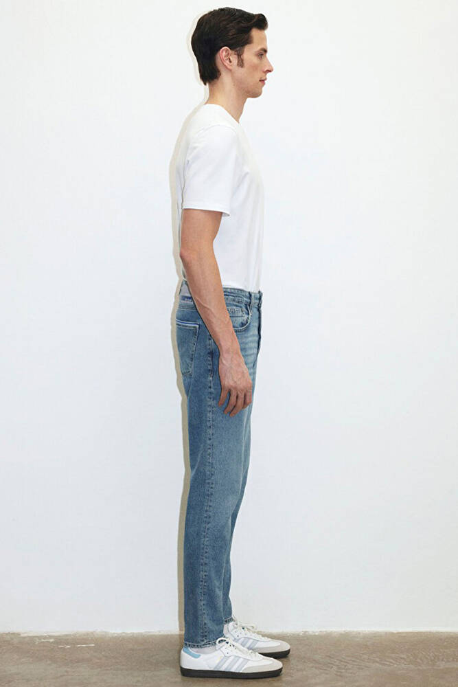 Erkek Milan Premium Jean Pantolon 0081083030 Mavi 