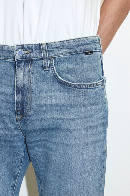 Erkek Milan Premium Jean Pantolon 0081083030 Mavi - Thumbnail