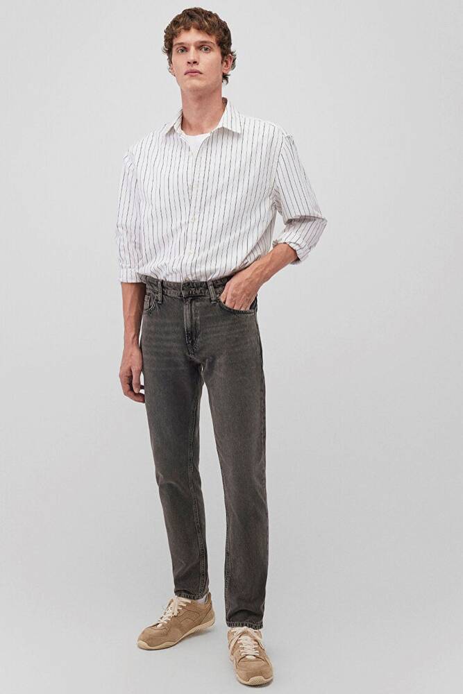 Erkek Milan Street Jean Pantolon 0081088528 Gri 