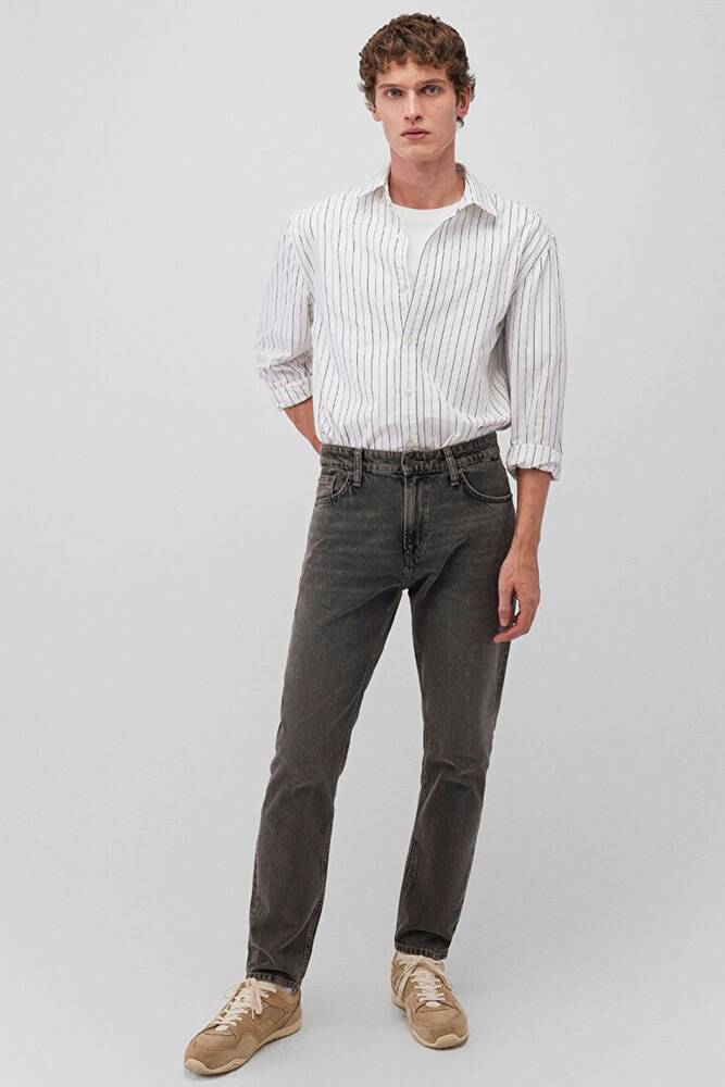 Erkek Milan Street Jean Pantolon 0081088528 Gri 