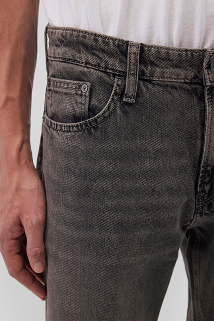 Erkek Milan Street Jean Pantolon 0081088528 Gri - Thumbnail