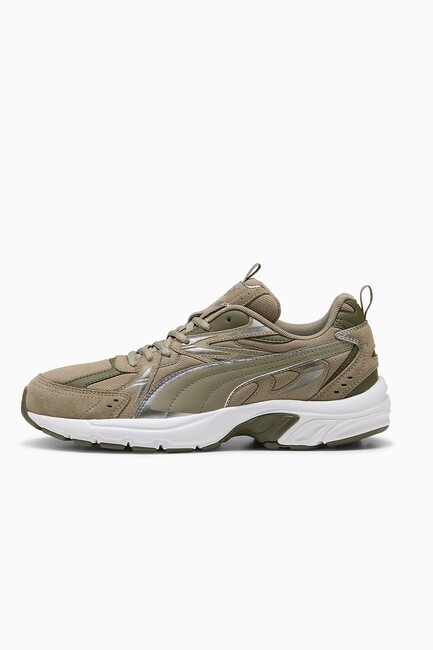 Erkek Milenio Tech Suede Ayakkabı 393489-15 Kahve (1)