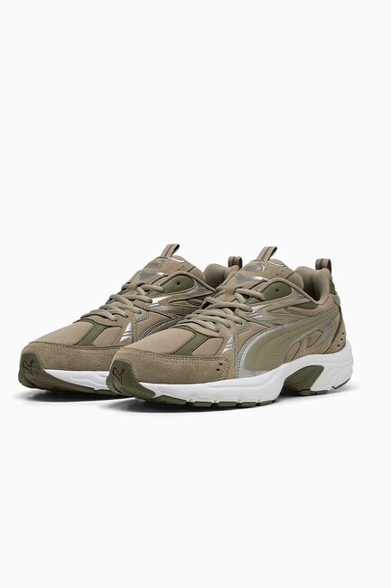 Erkek Milenio Tech Suede Ayakkabı 393489-15 Kahve (2)