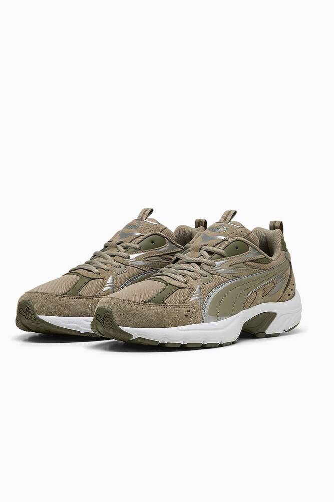 Erkek Milenio Tech Suede Ayakkabı 393489-15 Kahve 