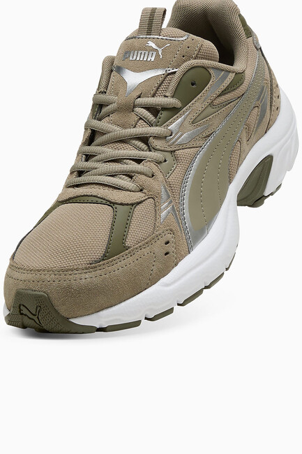 Erkek Milenio Tech Suede Ayakkabı 393489-15 Kahve - Thumbnail