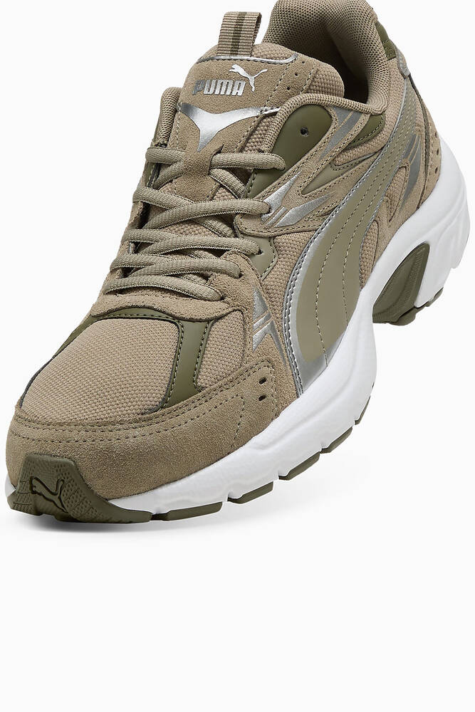 Erkek Milenio Tech Suede Ayakkabı 393489-15 Kahve 