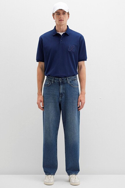 Erkek Mıtte Street Jean Pantolon 0010101-90629 Mavi - Thumbnail